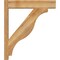 Ekena Millwork Funston Block Rough Sawn Outlooker, Western Red Cedar, 6"W x 26"D x 30"H OUT06X26X30FST05RWR - alternate 4